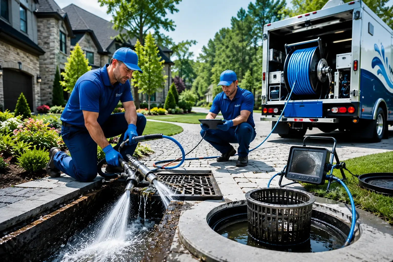 Local outdoor drain cleaning professionals in Mission Hills, CA